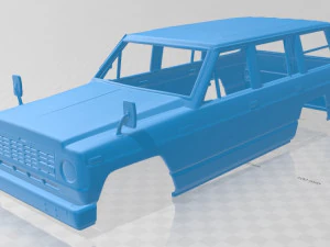 Nissan patrol 1980 printable body car 3D Print Model