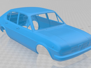 alfa romeo alfasud 1972 printable body car Modelo de impresión 3D
