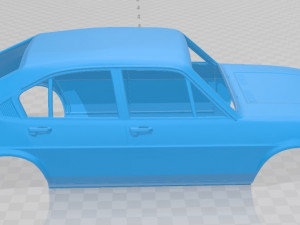 alfa romeo alfasud 1972 printable body car Modelo de impresión 3D