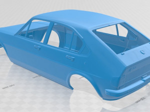 alfa romeo alfasud 1972 printable body car Modelo de impresión 3D
