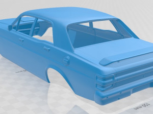 falcon gt-ho 1971 printable body car Modello di stampa 3D