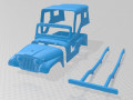 jeep cj-5 1954 printable body 3D Print Model