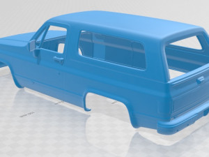 blazer mk2 k5 1989 printable body car 3Dプリントモデル