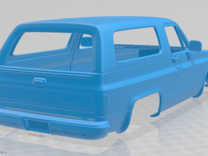 blazer mk2 k5 1989 printable body car 3Dプリントモデル
