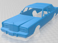 lincoln town car 1989 printable body car 3D प्रिंट मॉडल
