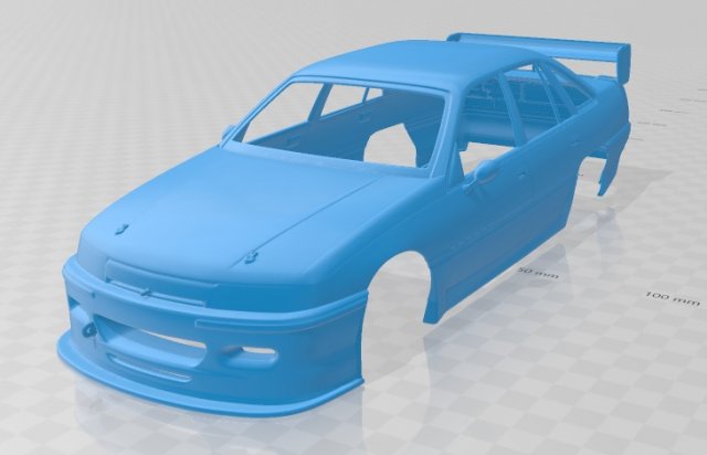 holden commodore touring 1993 printable body car Model do druku 3D .c4d .max .obj .3ds .fbx .stl .blend 