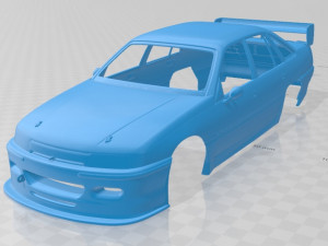 holden commodore touring 1993 printable body car 3D Print Model
