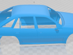 holden commodore touring 1993 printable body car Model do druku 3D