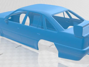 holden commodore touring 1993 printable body car 3D Print Model
