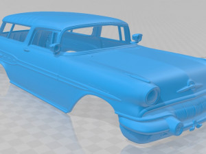 star chief custom 1957 printable body car 3D Print Model