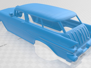 star chief custom 1957 printable body car 3D Print Model