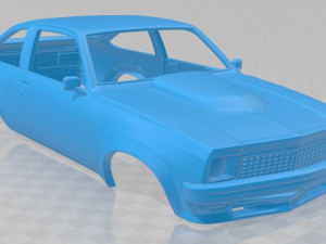 holden torana 1979 printable body car 3D Baskı Modeli