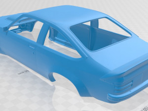 holden torana 1979 printable body car 3D Baskı Modeli