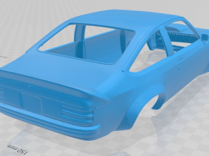 holden torana 1979 printable body car 3D Baskı Modeli