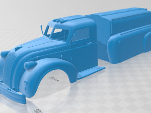 airflow rx-70 tank 1938 printable truck 3D Print Model
