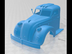 airflow rx-70 tank 1938 printable truck 3D Print Model