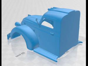 airflow rx-70 tank 1938 printable truck 3D Print Model