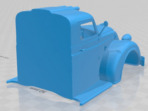 airflow rx-70 tank 1938 printable truck 3D-printmodel