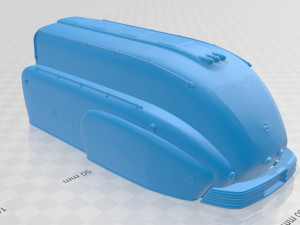 airflow rx-70 tank 1938 printable truck 3D-printmodel