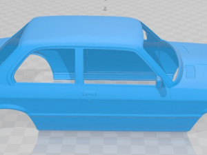 serie 3 e21 coupe 1975 printable body car 3D Принт Модель