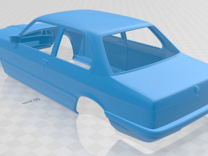 serie 3 e21 coupe 1975 printable body car 3D Принт Модель