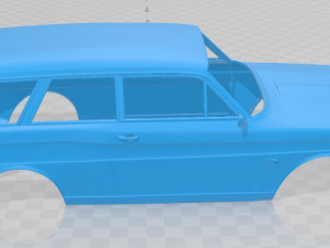 taunus wagon 1967 printable body car 3Dプリントモデル