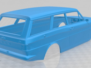 taunus wagon 1967 printable body car 3Dプリントモデル