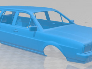 volkswagen passat variant 1980 printable body car Modelo de impresión 3D