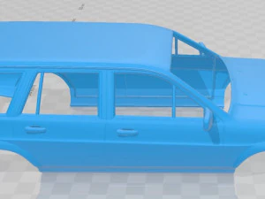 volkswagen passat variant 1980 printable body car 3D Print Model