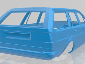 volkswagen passat variant 1980 printable body car Modelo de impresión 3D