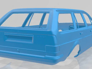 volkswagen passat variant 1980 printable body car 3D Print Model