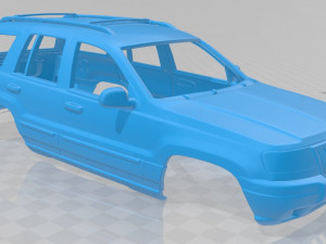 jeep grand cherokee 1998 printable body car 3D 프린트 모델