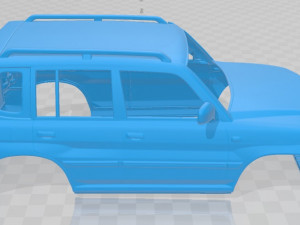 mitsubishi pajero 1999 printable body car 3D Print Model