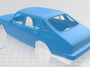 saab 900 1979 printable body car 3D Print Model