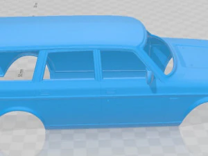 volvo 245 wagon 1984 printable body car 3D Print Model