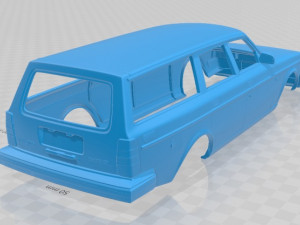 volvo 245 wagon 1984 printable body car Modèles 3D en vedette