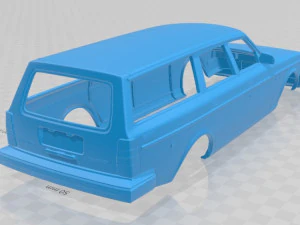 volvo 245 wagon 1984 printable body car 3D Print Model