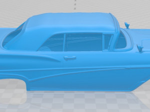 fairlane 500 sunliner 1958 printable body car 3D Print Model