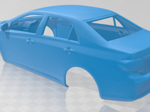 toyota corolla 2010 printable body car 3D 프린트 모델