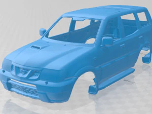 nissan terrano ii 2006 printable body car 3D Print Model
