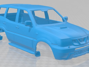 nissan terrano ii 2006 printable body car 3D Print Model