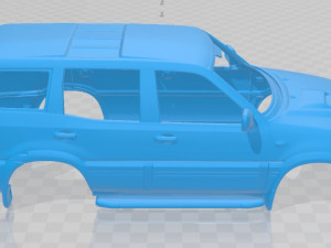 nissan terrano ii 2006 printable body car 3D Print Model
