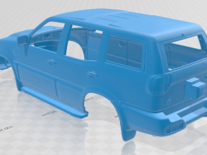 nissan terrano ii 2006 printable body car 3D Print Model