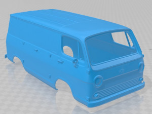 g10 1964 printable body van 3D प्रिंट मॉडल