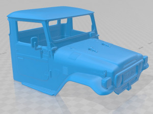 toyota land cruiser pickup 1979 printable body car 3D प्रिंट मॉडल