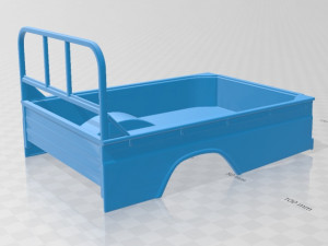 toyota land cruiser pickup 1979 printable body car 3D प्रिंट मॉडल