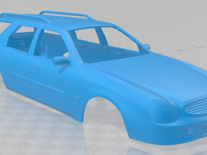 scorpio wagon 1994 printable body car 3D Baskı Modeli