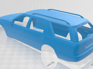 scorpio wagon 1994 printable body car 3D Baskı Modeli