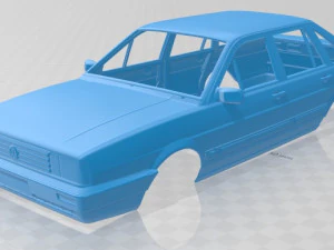 volkswagen santana 1985 printable body car 3D Print Model
