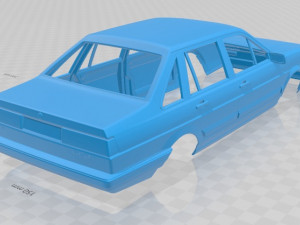 volkswagen santana 1985 printable body car 3D 打印模型